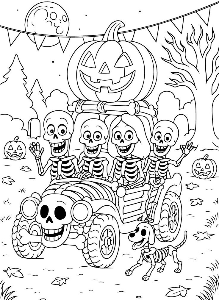 20 bức tranh tô màu thế giới phép thuật, nơi ước mơ của bé bắt đầu bay lên - 11