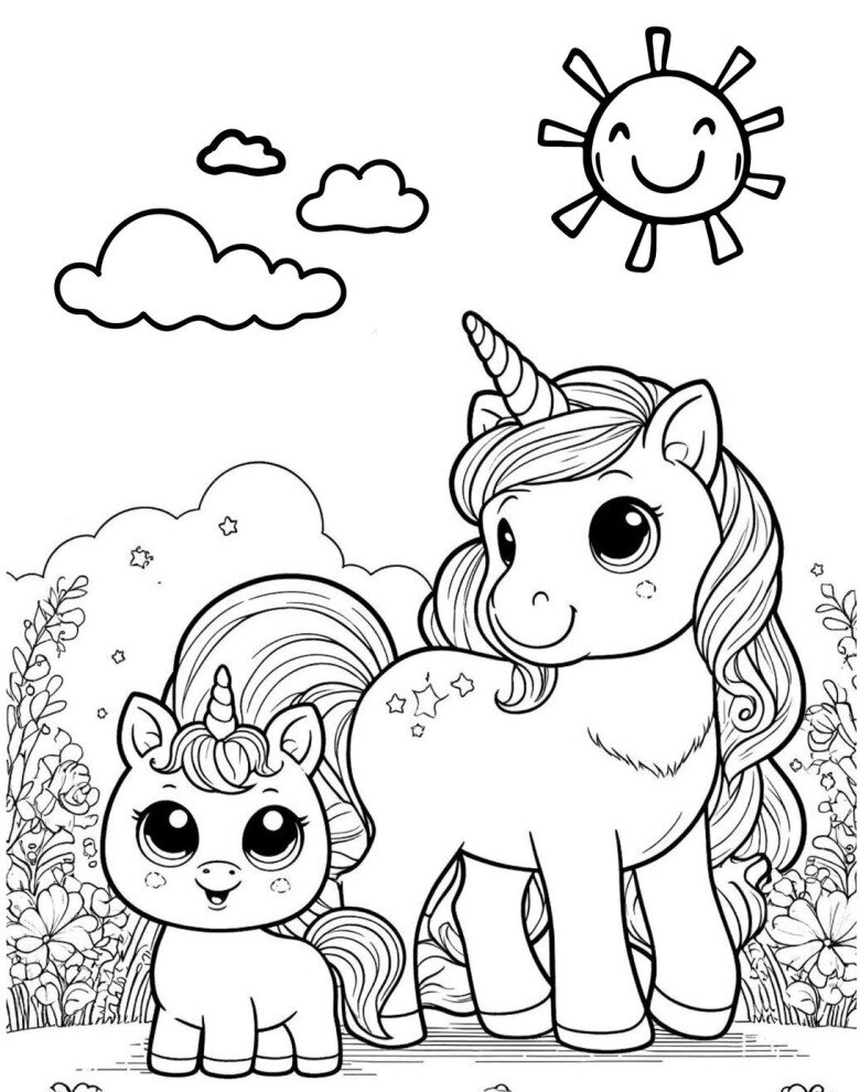 20 bức tranh tô màu thế giới phép thuật, nơi ước mơ của bé bắt đầu bay lên - 13