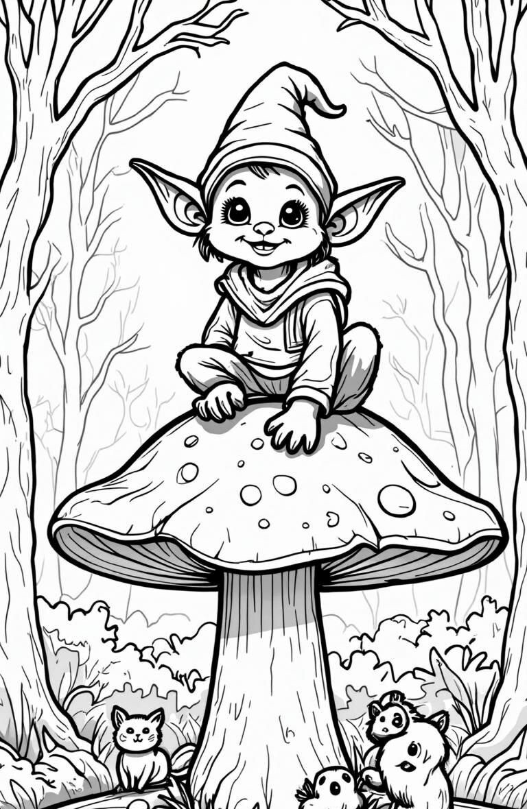 20 bức tranh tô màu thế giới phép thuật, nơi ước mơ của bé bắt đầu bay lên - 18