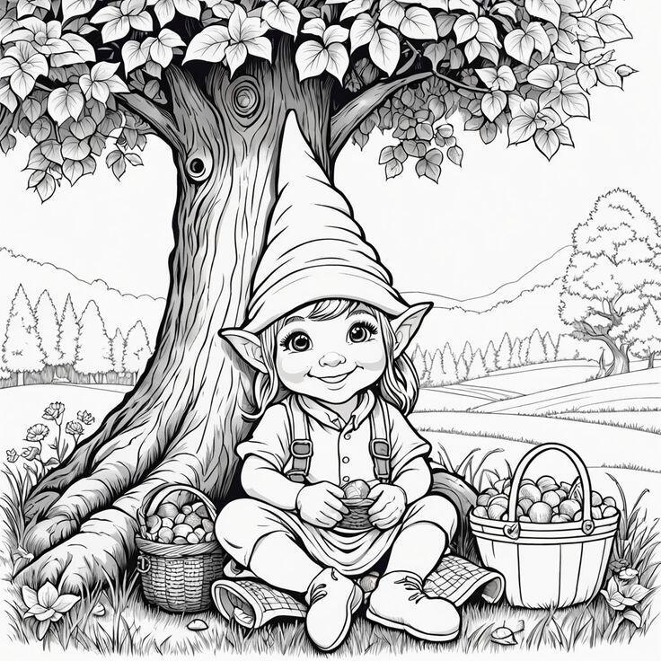 20 bức tranh tô màu thế giới phép thuật, nơi ước mơ của bé bắt đầu bay lên - 19