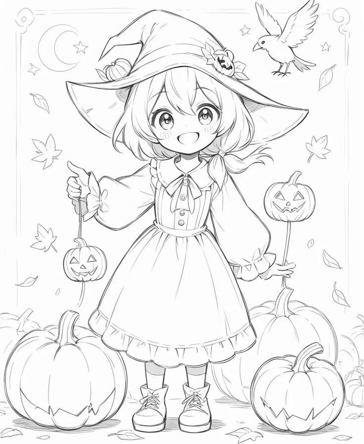 20 bức tranh tô màu thế giới phép thuật, nơi ước mơ của bé bắt đầu bay lên - 2