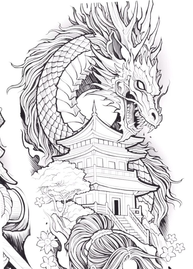 20 bức tranh tô màu thế giới phép thuật, nơi ước mơ của bé bắt đầu bay lên - 7