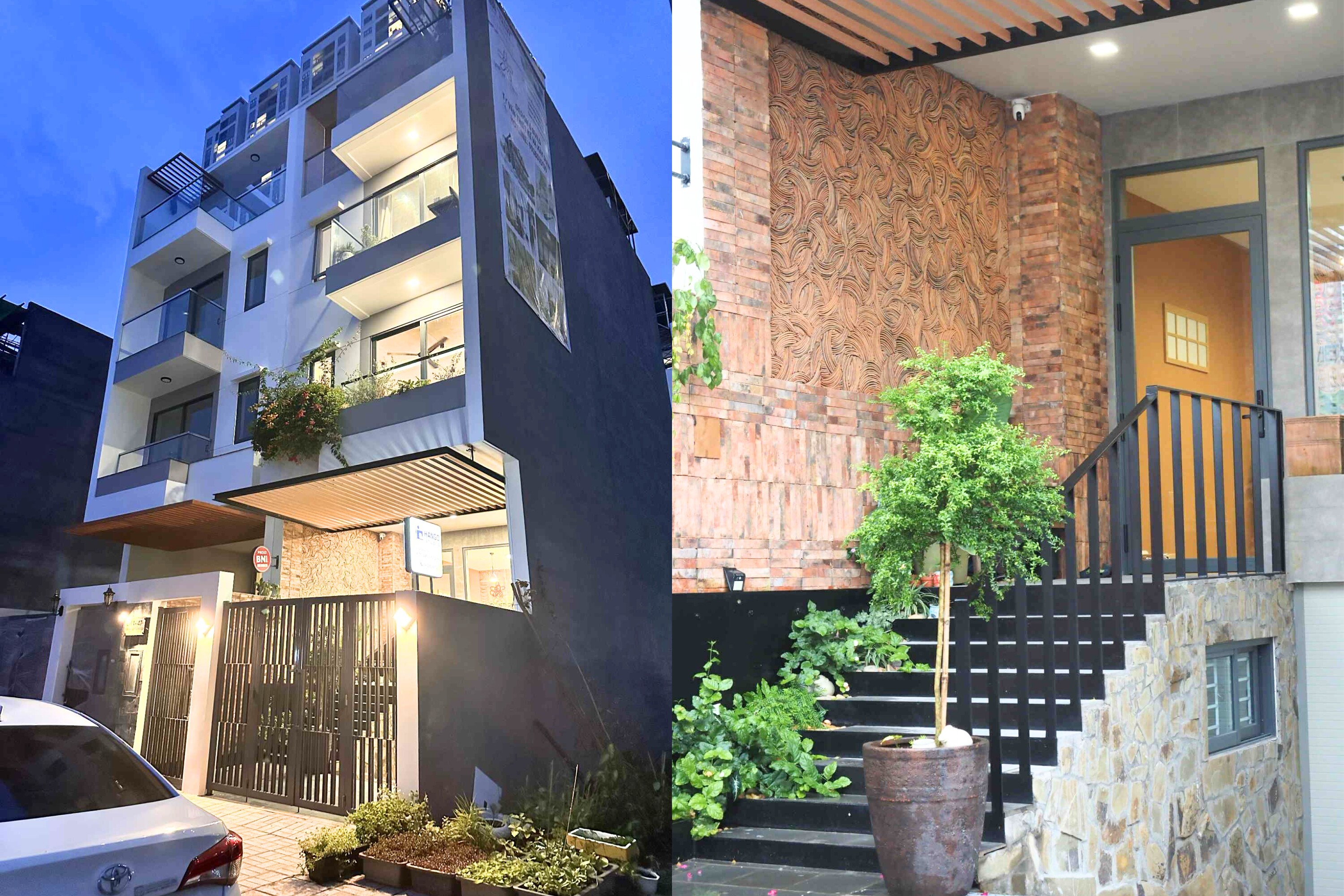 10 năm rời Bắc vào Nam lập nghiệp, cặp vợ chồng 8X xây căn nhà 4 tầng, kết hợp phong cách hiện đại truyền thống cực đẹp - 1