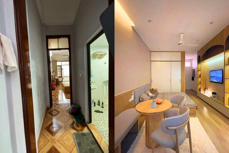 Dọn về căn nhà 3 tầng sống với bố mẹ chồng, nàng dâu Hà Nội tự phá vỡ, “thay áo mới” lại cho tổ ấm rất xinh - 5