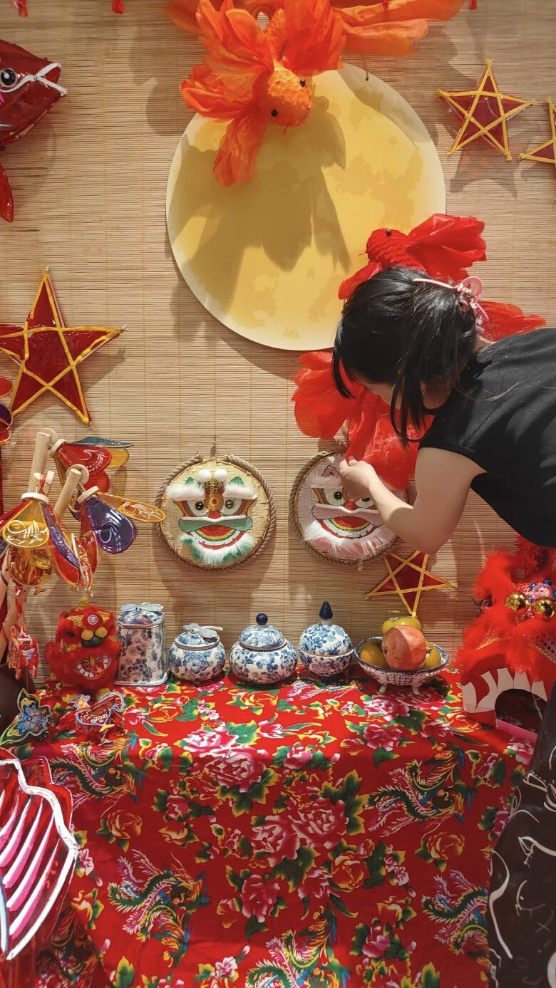Mẹ Hà Nội “gây sốt” với góc decor nhà đón Trung thu quá bắt mắt: người chỉ tốn 500 nghìn, người chi 3 triệu đồng - 5