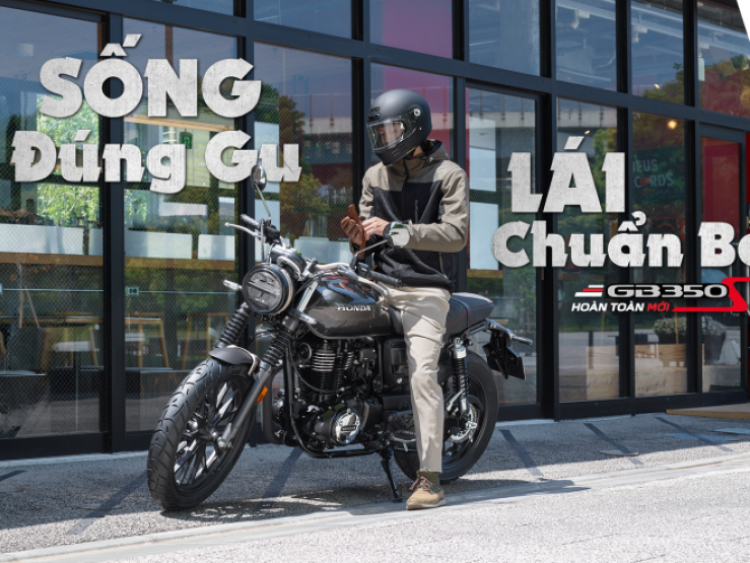 Thông tin doanh nghiệp - Mẫu xe phân khối lớn GB350S lần đầu ra mắt tại thị trường Việt Nam