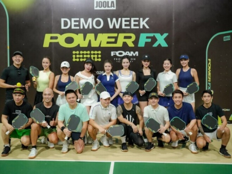 Thông tin doanh nghiệp - Dàn Celeb mê mẩn dòng vợt Power FX mới của Joola, phiên bản đặc biệt “đốn tim” người chơi