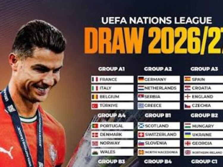 Kết quả thi đấu UEFA Nations League 2026/27 mới nhất