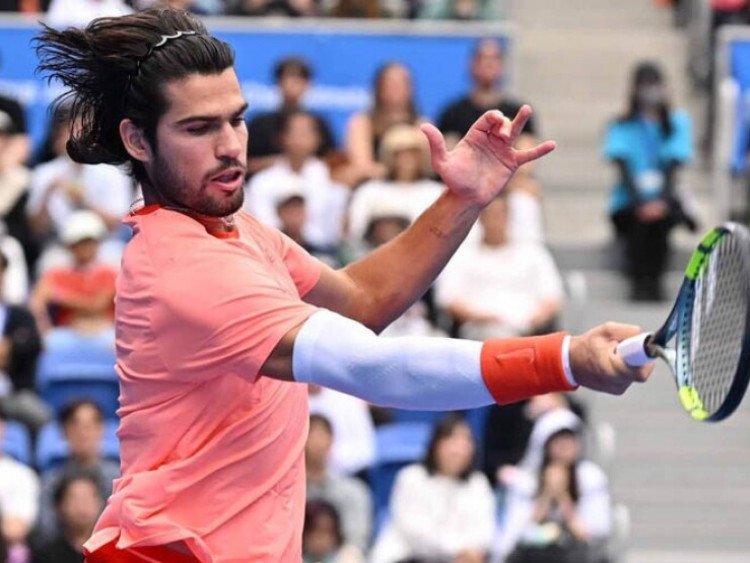 Video tennis Alcaraz - Shapovalov: Sự cố cay đắng ở set 2 (Japan Open)