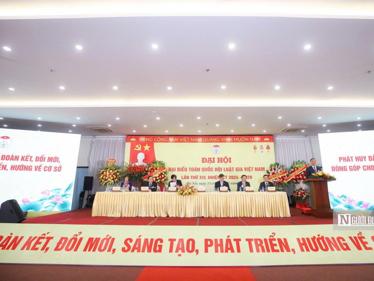 Đại hội đại biểu toàn quốc Hội Luật gia Việt Nam lần thứ XV: Đoàn kết - Dân chủ - Đổi mới - Hiệu quả - Phát triển