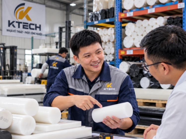 Thông tin doanh nghiệp - Nhựa KTECH rút ngắn khoảng cách giữa nhà máy và nguồn vật liệu kỹ thuật