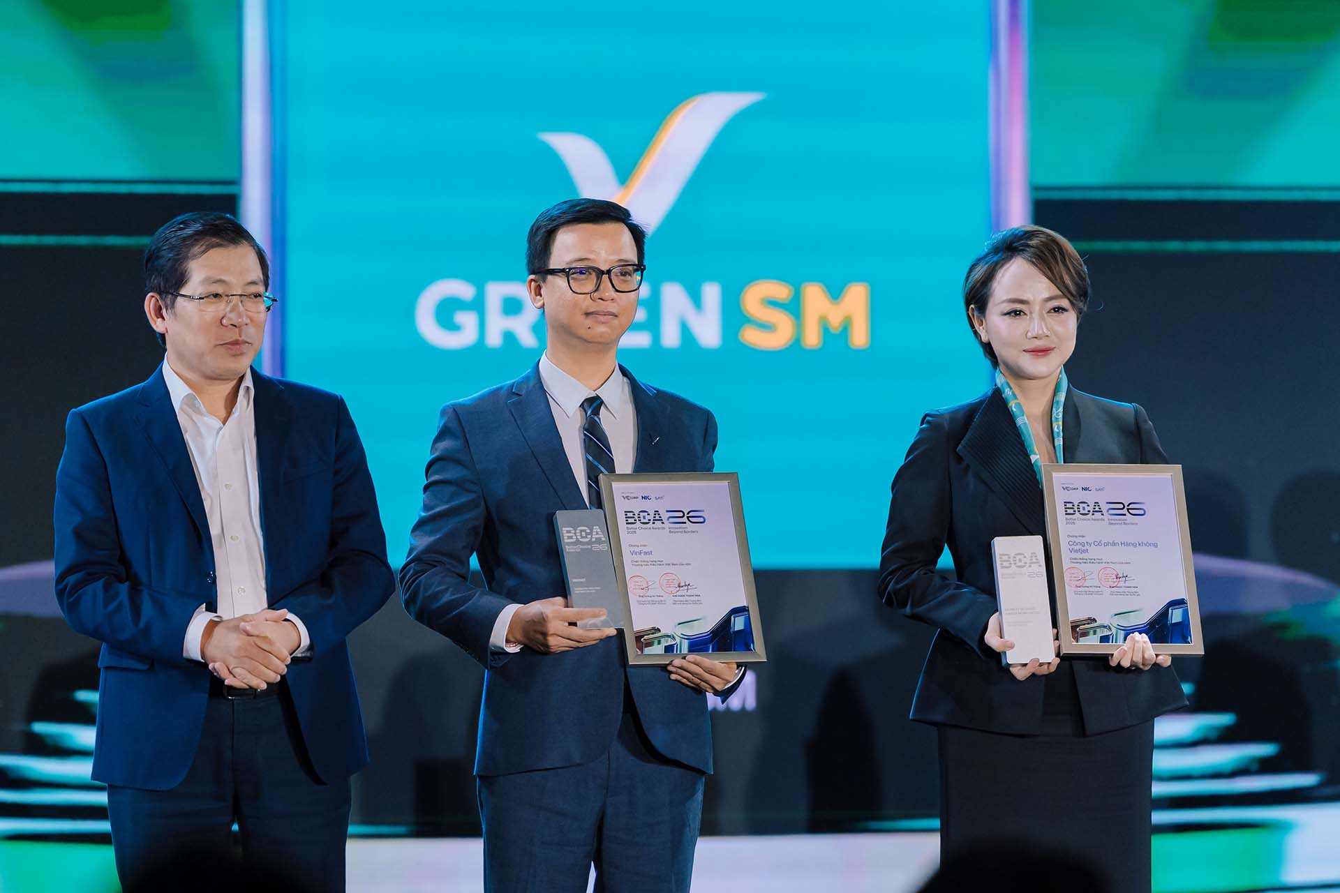 VinFast và Green SM được tôn vinh 8 giải thưởng lớn tại Better Choice Awards - 1