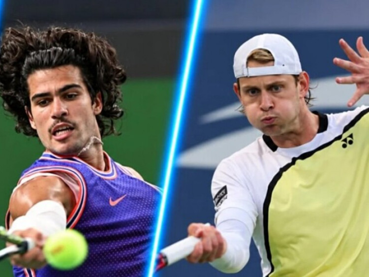 Trực tiếp tennis Zizou Bergs - Alcaraz: Khó cản 