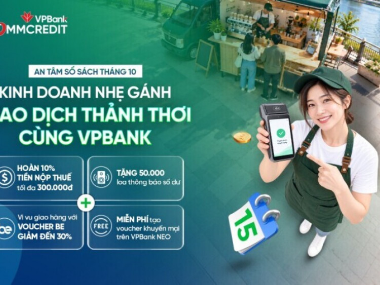 Thông tin doanh nghiệp - VPBank tặng 50.000 loa thông báo biến động số dư cho hộ kinh doanh