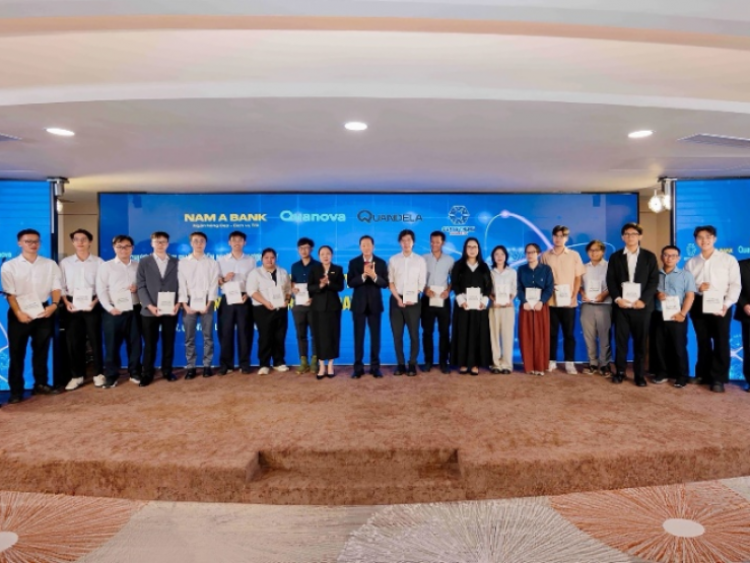 Thông tin doanh nghiệp - NamA Bank phát triển nhân lực, nhân tài khoa học lượng tử Việt Nam