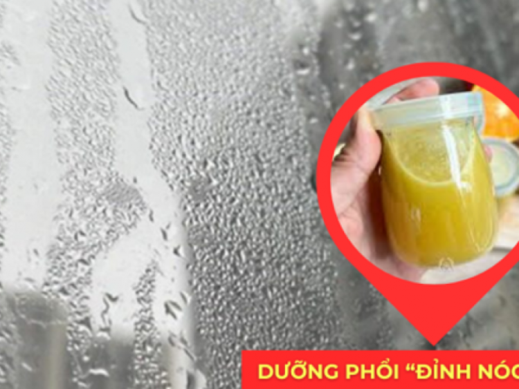 Thông tin doanh nghiệp - 3 thức uống dưỡng phổi hỗ trợ giảm ho, đàm trong những ngày nắng mưa thất thường