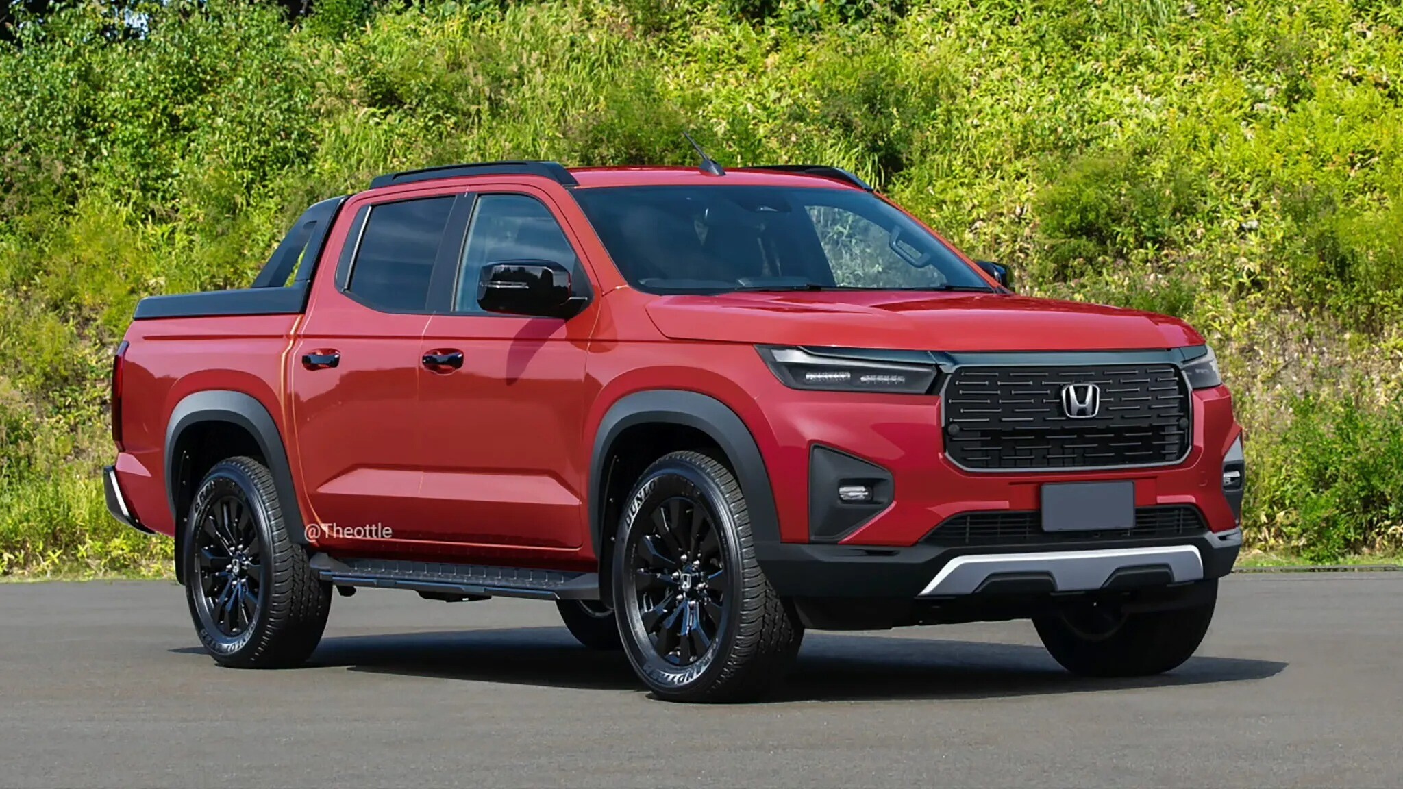 Honda kết hợp cùng Mitsubishi để phát triển dòng xe bán tải mới - 1