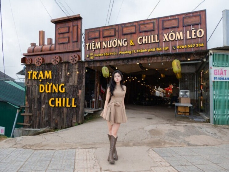 Thông tin doanh nghiệp - Tiệm nướng Trạm Dừng Chill: trải nghiệm BBQ bên tàu cổ và thung lũng nhà lồng Đà Lạt