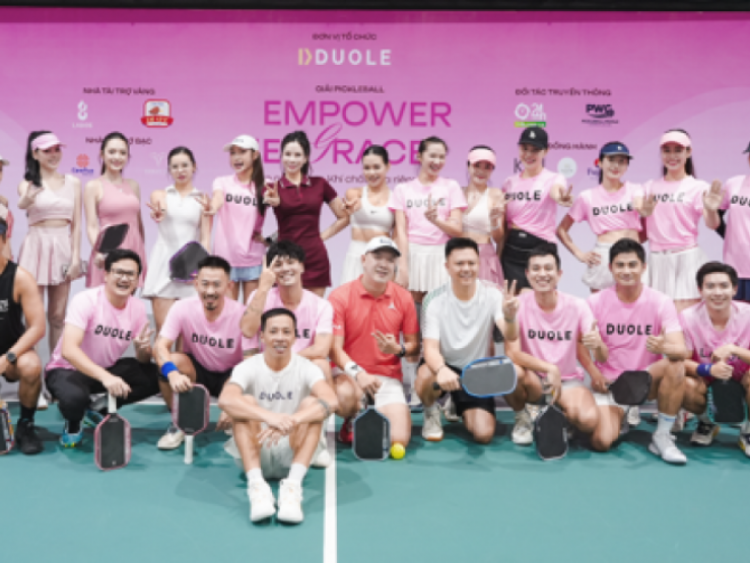 Thông tin doanh nghiệp - Duole ra mắt Rosé Edition: Cây vợt pickleball mang khí chất riêng của Nàng