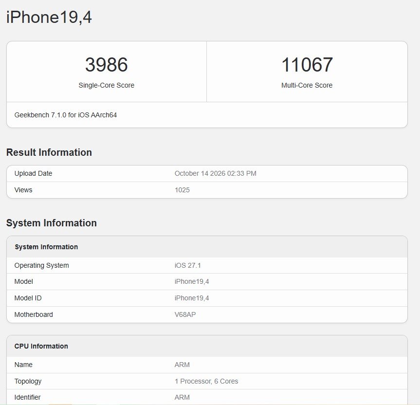 Hiệu năng cực mạnh của iPhone Duo đã bị rò rỉ - 2