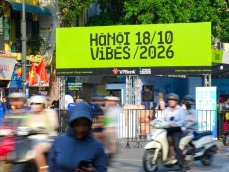 Thông tin doanh nghiệp - Một vòng phố đi bộ, bắt trọn sức nóng VPBank Hanoi International Marathon 2026 trước giờ xuất phát