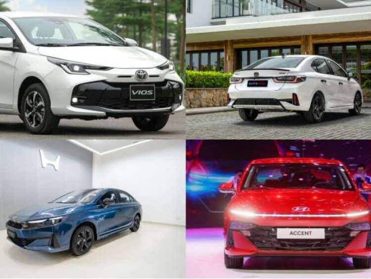 Đây là những mẫu sedan bình dân cực hút khách hiện nay
