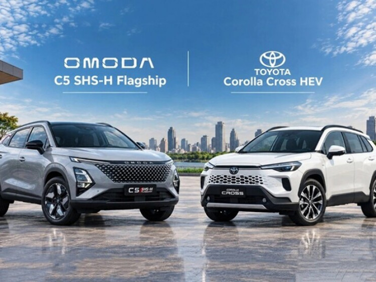 Công nghệ - 749 triệu đồng mua Omoda C5 hybrid hay thêm hơn 100 triệu đồng lấy Corolla Cross HEV?