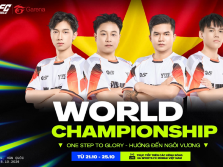 Thông tin doanh nghiệp - FC Mobile Việt Nam hướng đến ngôi vương thế giới: 4 đại diện sẵn sàng chinh phục Giải Vô địch Thế giới đầu tiên trong lịch sử