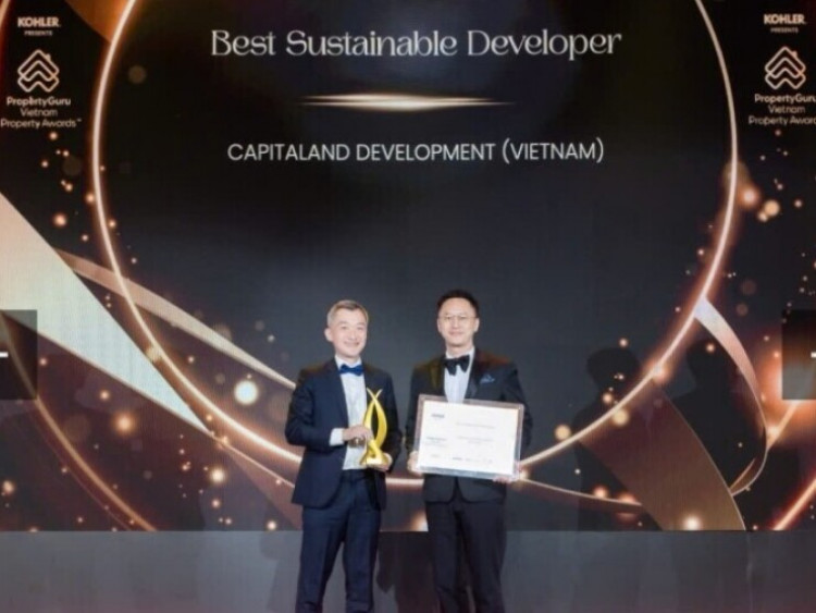 Thông tin doanh nghiệp - CapitaLand Development được tôn vinh tại Giải thưởng Bất động sản Việt Nam PropertyGuru 2026
