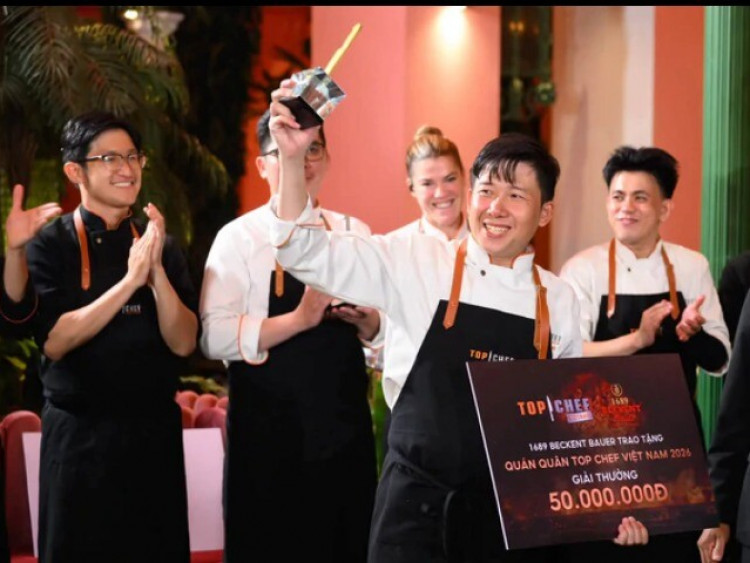 Đầu bếp Huế giành Quán quân Top Chef Việt Nam 2026 nhờ thực đơn lấy cảm hứng từ bữa ăn thời Nguyễn