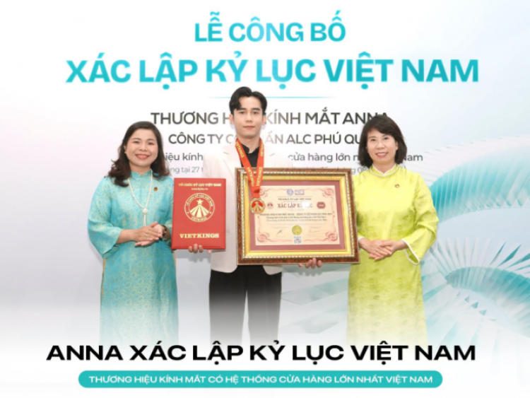 Thông tin doanh nghiệp - Lần đầu tiên một thương hiệu kính Việt Nam xác lập kỷ lục lớn nhất cả nước