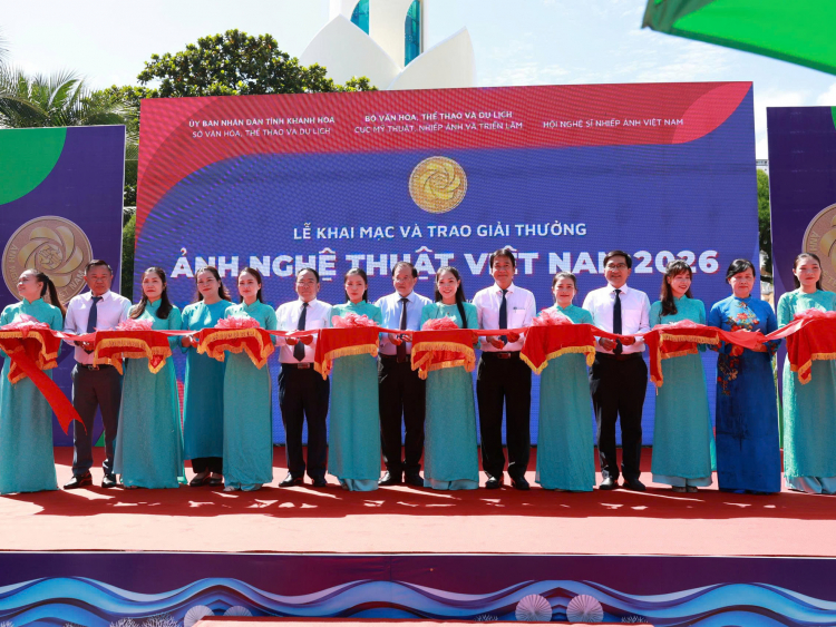 Khai mạc Triển lãm và trao giải Cuộc thi Ảnh nghệ thuật Việt Nam năm 2026