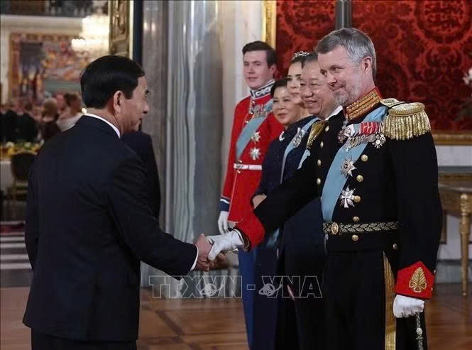 Tổng Bí thư, Chủ tịch nước Tô Lâm: Quan hệ Việt Nam và Đan Mạch tiếp tục phát triển mạnh mẽ, thực chất hơn - 6