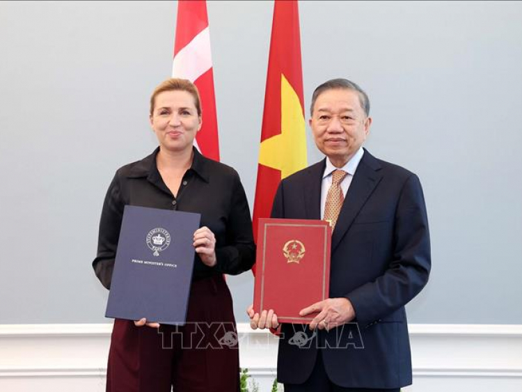 Tuyên bố chung về việc thiết lập quan hệ Đối tác chiến lược toàn diện Việt Nam-Đan Mạch