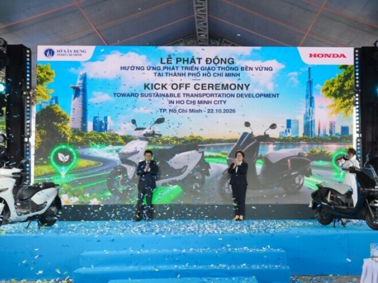 Thông tin doanh nghiệp - Honda Việt Nam và Sở Xây dựng TP. HCM tổ chức Lễ phát động hưởng ứng phát triển giao thông bền vững