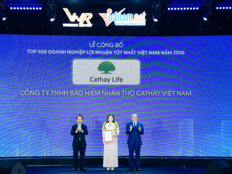 Thông tin doanh nghiệp - Cathay Life khẳng định năng lực kinh doanh trong 4 năm liên tiếp
