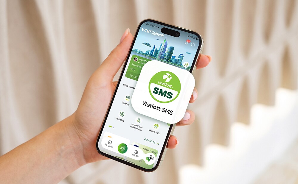 Hội “xin vía” chú ý: Vietlott SMS có quà 30.000 đồng đón người mới trên VCB Digibank - 1