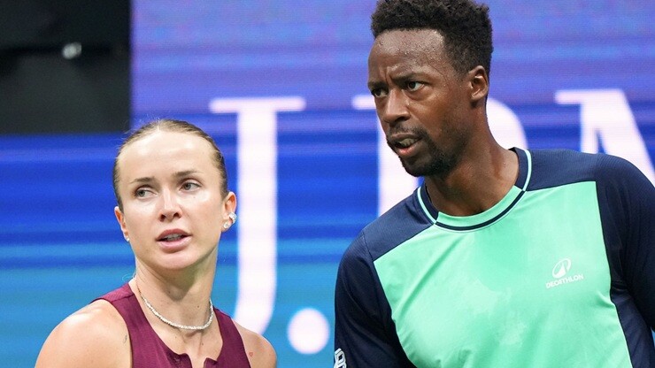 "Gã điên" Monfils vẫn bảo vệ người đẹp tennis Svitolina sau ly hôn gây chấn động - 1