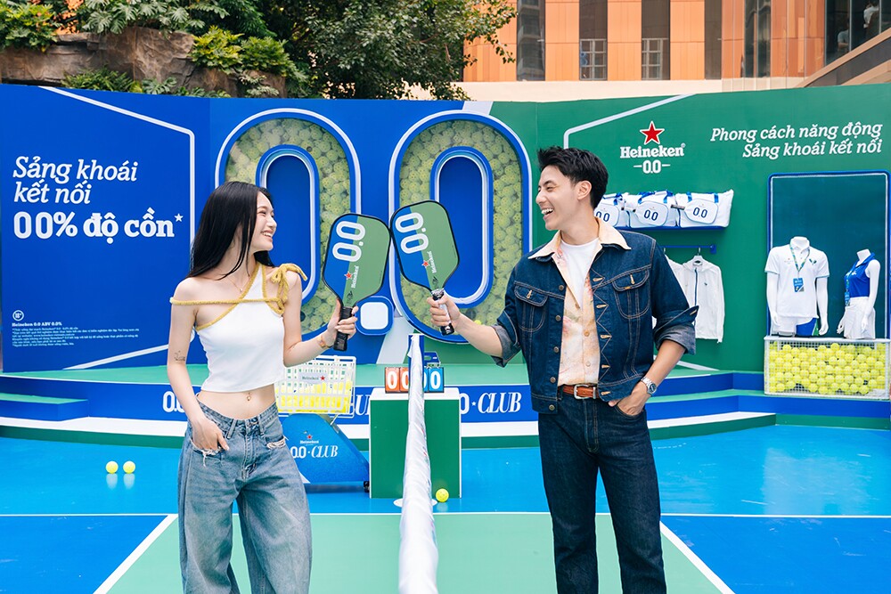 Heineken 0.0 CLUB bất ngờ xuất hiện tại Hanoi Centre: Khi Thủ đô nhập trận giao hữu tạo kết nối mới - 2