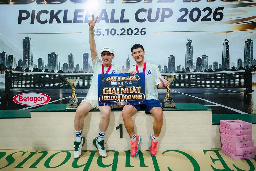 Team pickleball Phúc Biển VIP ngược dòng không tưởng, vô địch giải quy tụ dàn sao chuyên nghiệp - 3