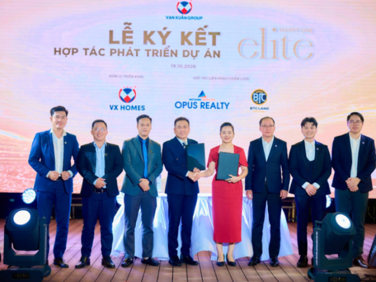 Thông tin doanh nghiệp - Opus Realty liên minh cùng BTC Land Việt Nam phân phối dự án Happy One Elite