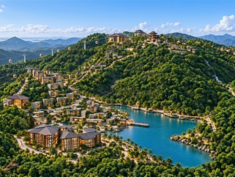 Thông tin doanh nghiệp - Quảng Trị: Khởi công quần thể du lịch sinh thái núi U Bò – hồ Thác Chuối 16.234 tỷ đồng do Sun Group là chủ đầu tư