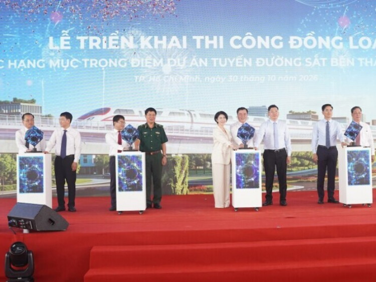Thông tin doanh nghiệp - VinSpeed tăng tốc thi công tuyến đường sắt tốc độ cao Bến Thành - Cần Giờ