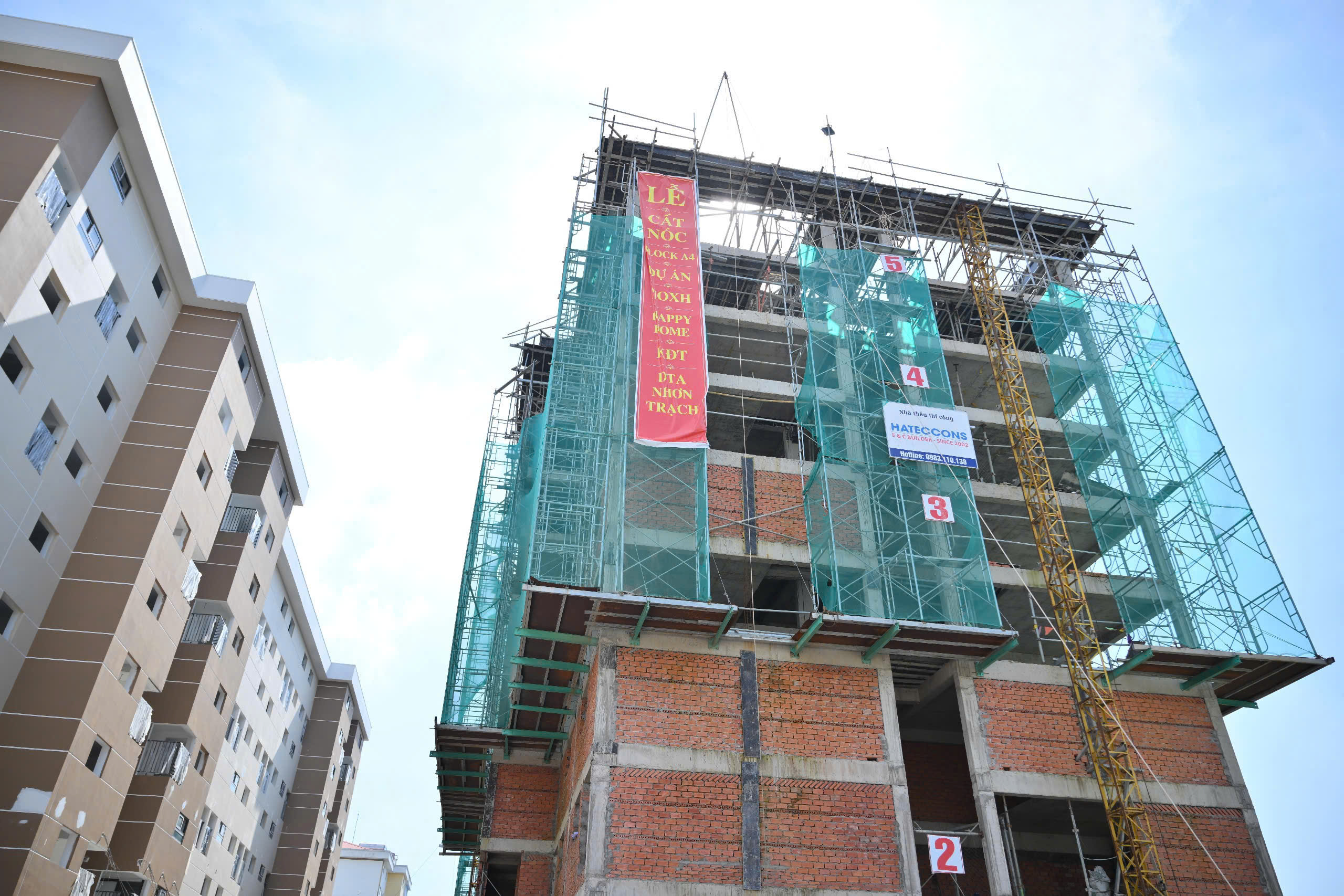 Nhà ở xã hội Happy Home cất nóc thêm block mới - mang sứ mệnh an cư cho người lao động - 4