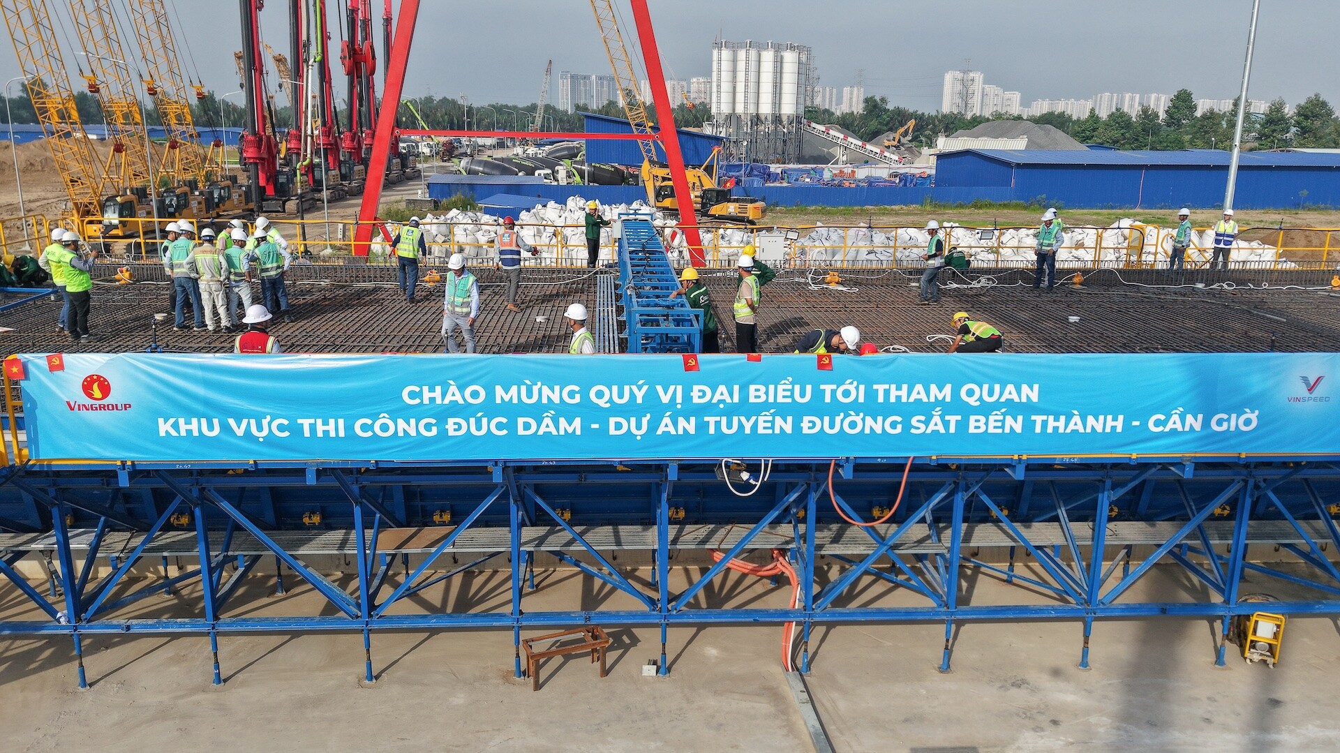 VinSpeed tăng tốc thi công tuyến đường sắt tốc độ cao Bến Thành - Cần Giờ - 4